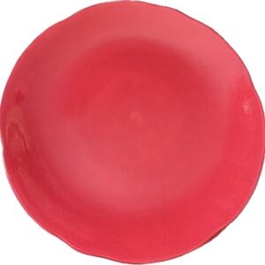 Set of 3 Tracy Porter red Dinner Plates Christmas July 4 Valentines Day